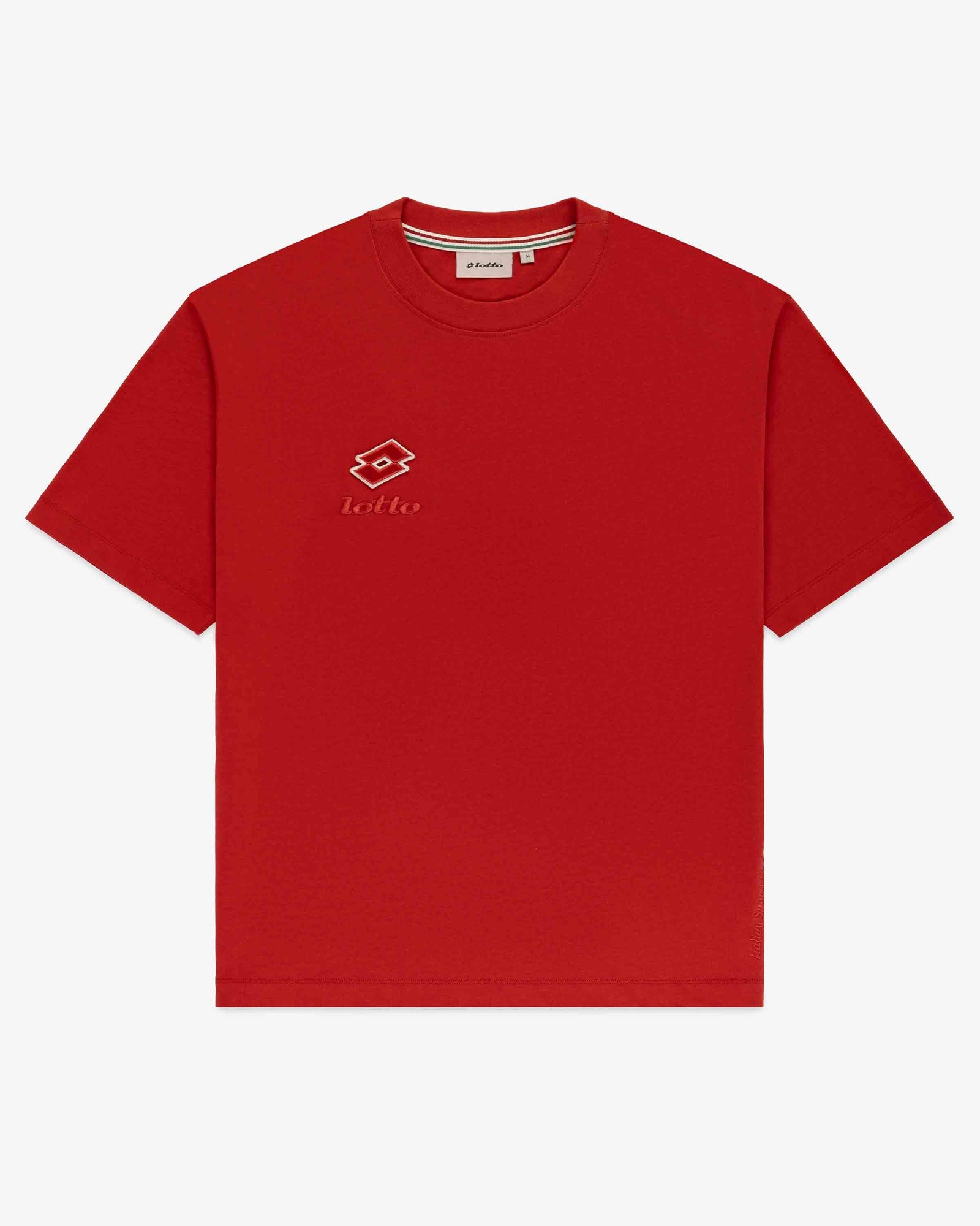 Lotto Sport Clay Red Uniforme Short Sleeve Tee
