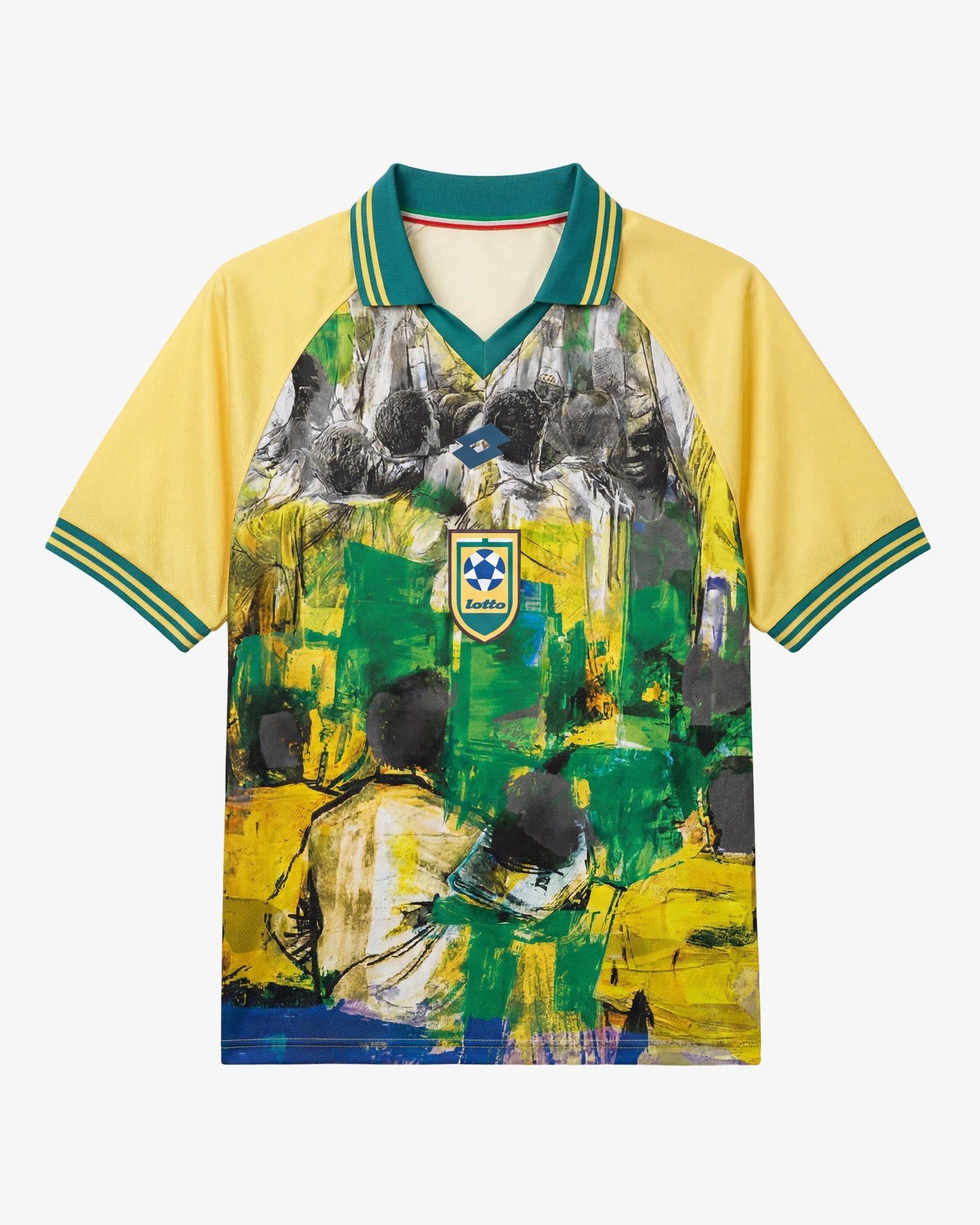 Lotto Sport Yellow Moment Jersey Brazil