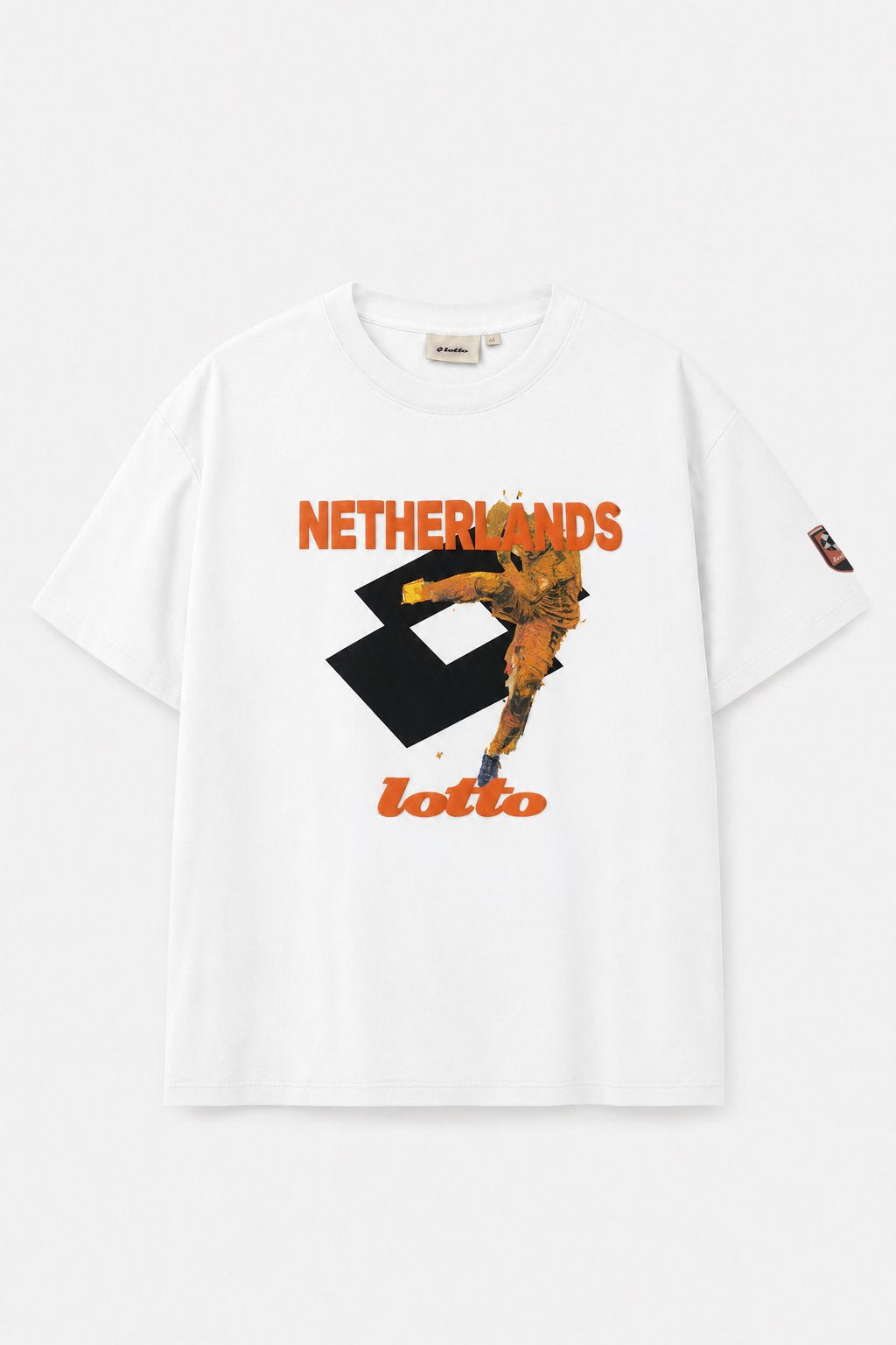 Lotto Sport White Match Report Tee Holland