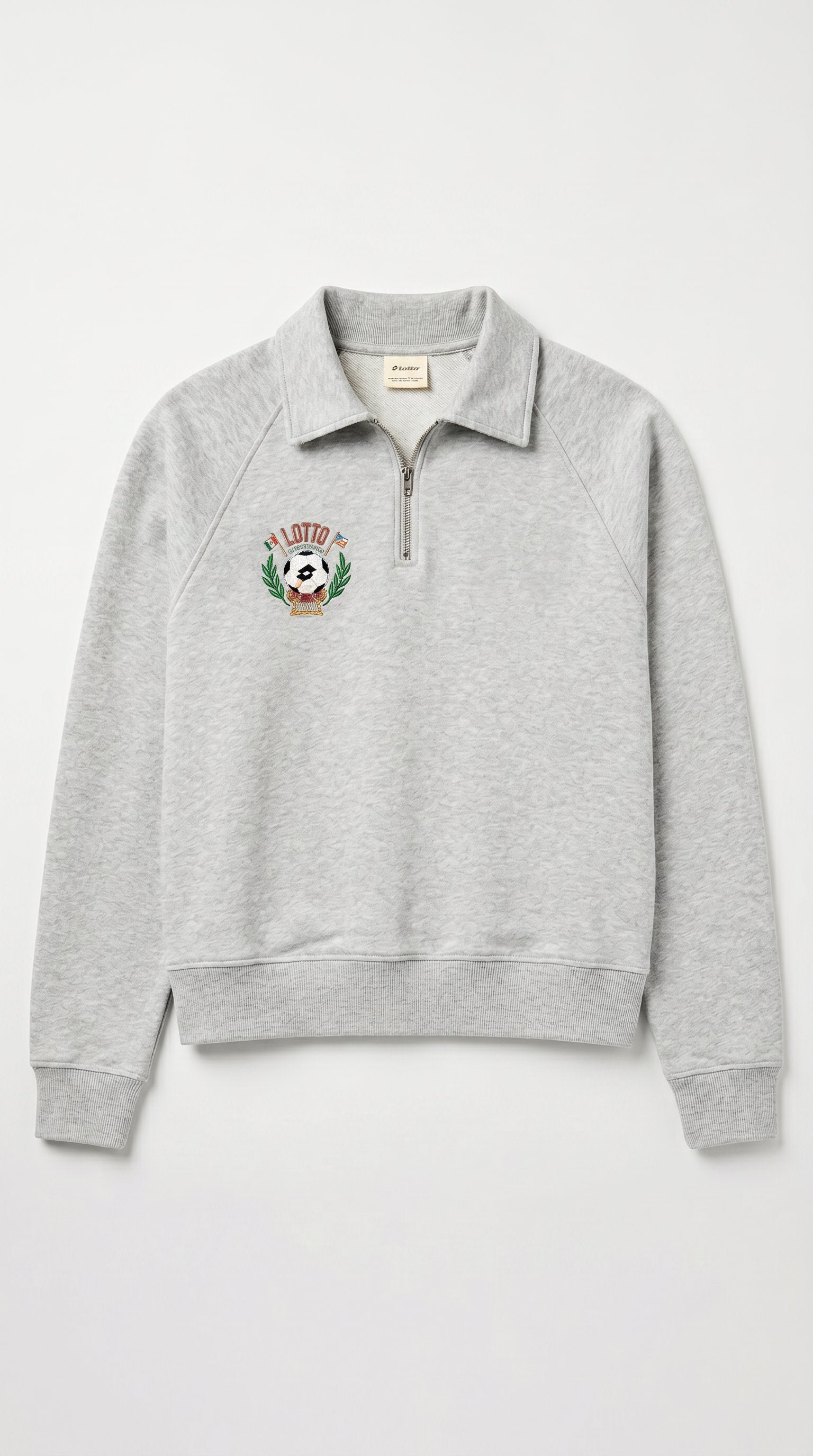 Lotto Sport Grey Opening Act 1/4 Zip
